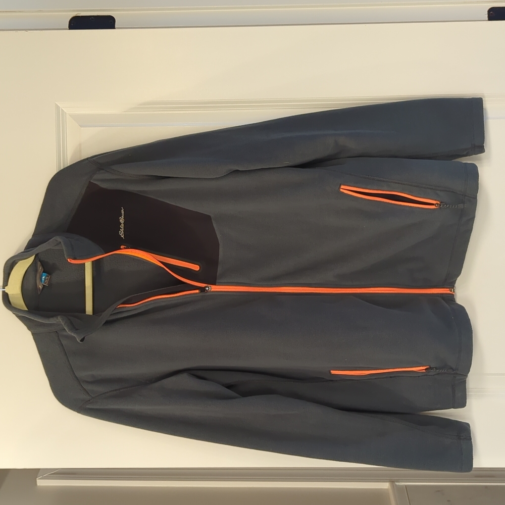 Eddie Bauer TALL large fleece zip jacket